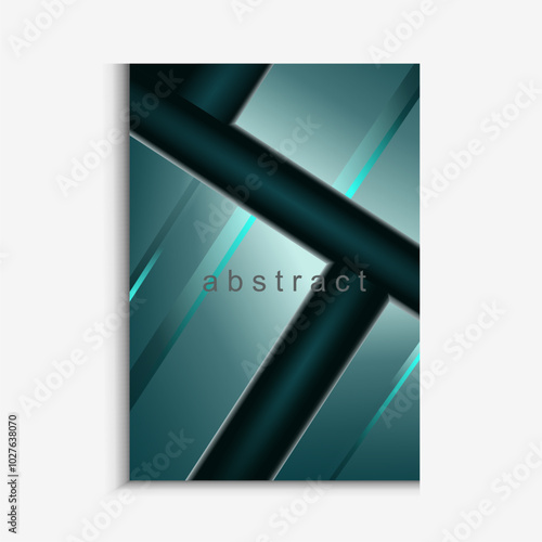 Collection of corporate identity brochure templates.mock up front page vertical orientation vector A4 business presentation. Corporate report includes abstract geometric illustration design layout.