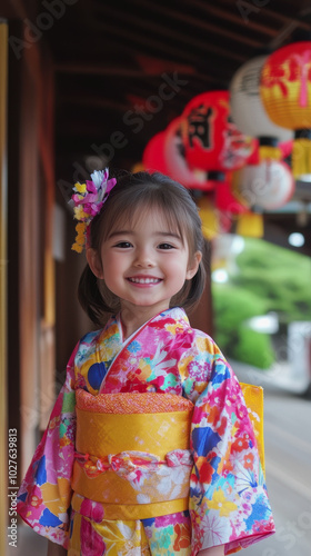 Siti-Go-San is a children's holiday in Japan. children in Japan