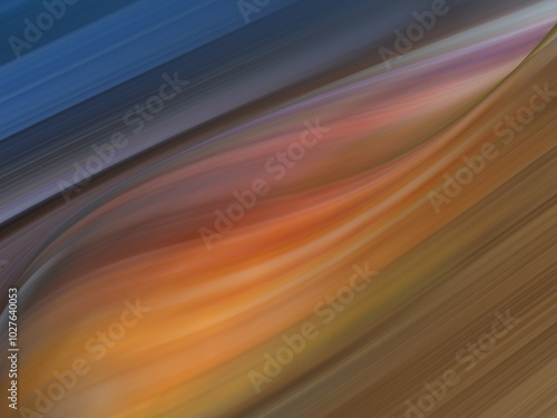 Abstract gradient Blurred colored background. Smooth transitions of iridescent orange and yellow colors. Colorful Rainbow backdrop Smooth Texture Graphic wallpaper