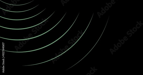 4k Abstract luxury black  background. Geometric stripe motion Seamless loop design