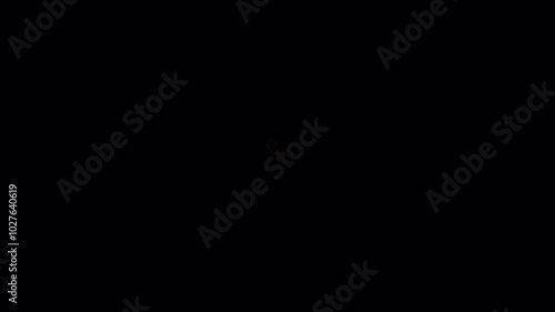 Dynamic fire explosion transition with burning effect for impactful video editing
