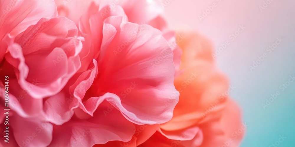 Close-up of vibrant pink flower petals on a soft blurred background. Close-up of vibrant pink flower petals on a soft blurred background.