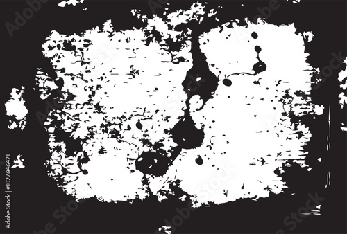 Old paper grunge texture with some termite damage on it