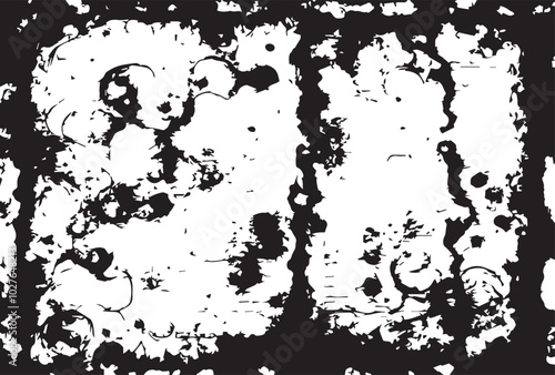 Old paper grunge texture with some termite damage on it