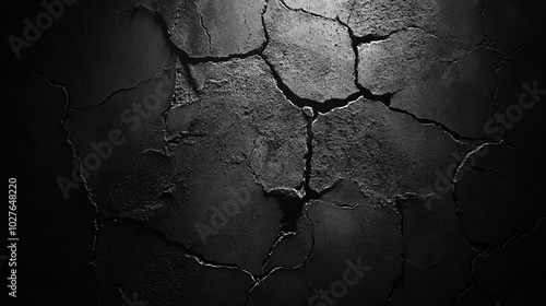 cracked cement wall, revealing the intricate patterns of decay and vulnerability. The fractures symbolize the passage of time, reminding us of impermanence and the beauty in deterioration