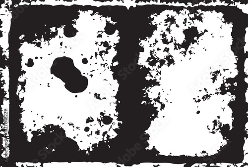 Old paper grunge texture with some termite damage on it