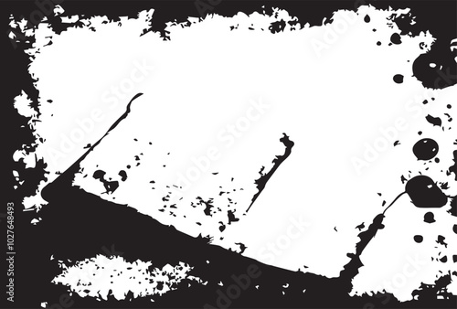 Old paper grunge texture with some termite damage on it