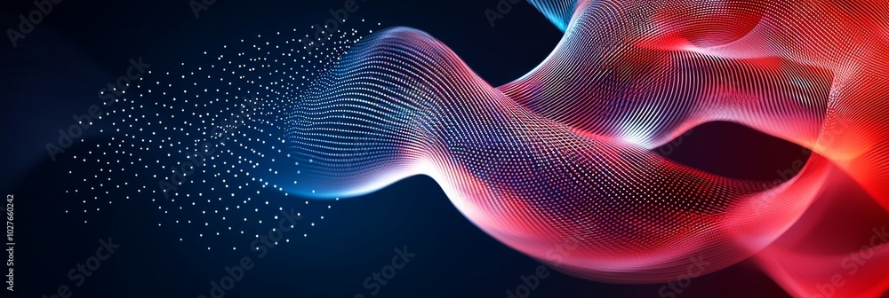 Red blue background with gradient lines creates a dynamic and innovative look, well-suited for business or technology-themed global digital events Red blue background with gradient lines creates a dynamic and innovative look, well-suited for business or technology-themed global digital events