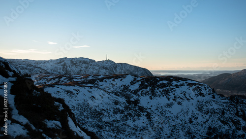 Shots during the Vidden trail, Bergen Norway photo