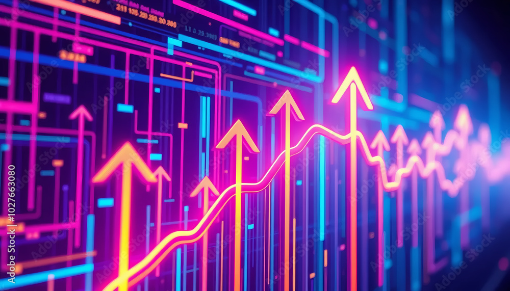 Naklejka premium Illustration Showcasing App Modernization, Symbolizing the Transformation of Legacy Applications into Newer, More Efficient Versions for Improved Performance and Growth