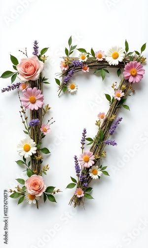 A graceful floral number 
