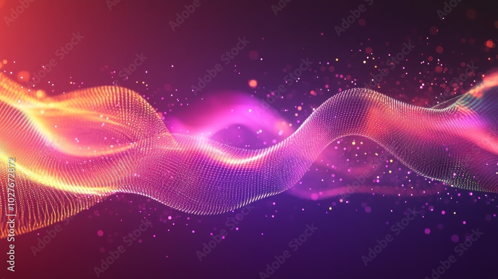 Obraz premium Colorful Abstract Digital Background Design