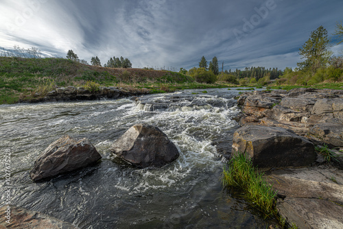 Fotografie Colfax Trail Along the Palouse River