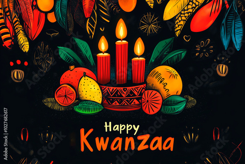 Celebrated in the U.S. and other countries with large African diaspora communities, Kwanzaa honors African heritage and culture. Each day focuses on one of the seven principles of Kwanzaa photo