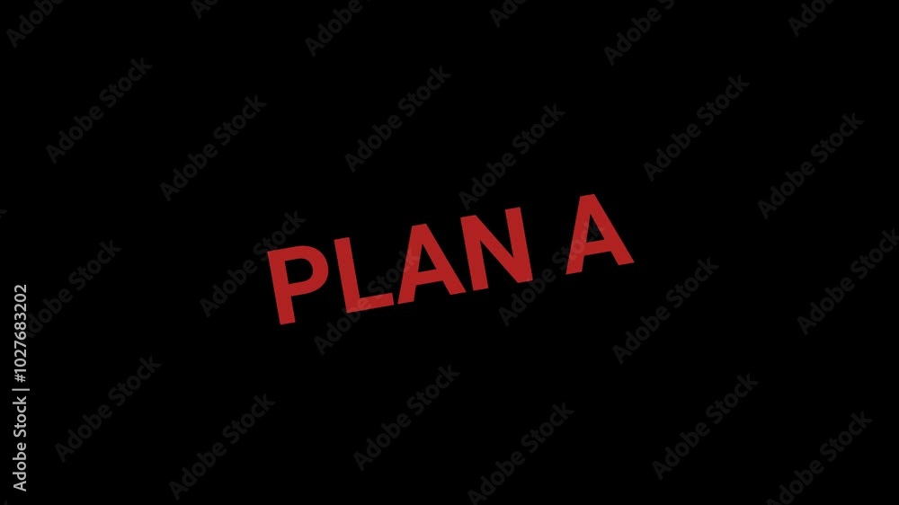 Plan A Stamp effect Animation Plan A Stamp effect Animation