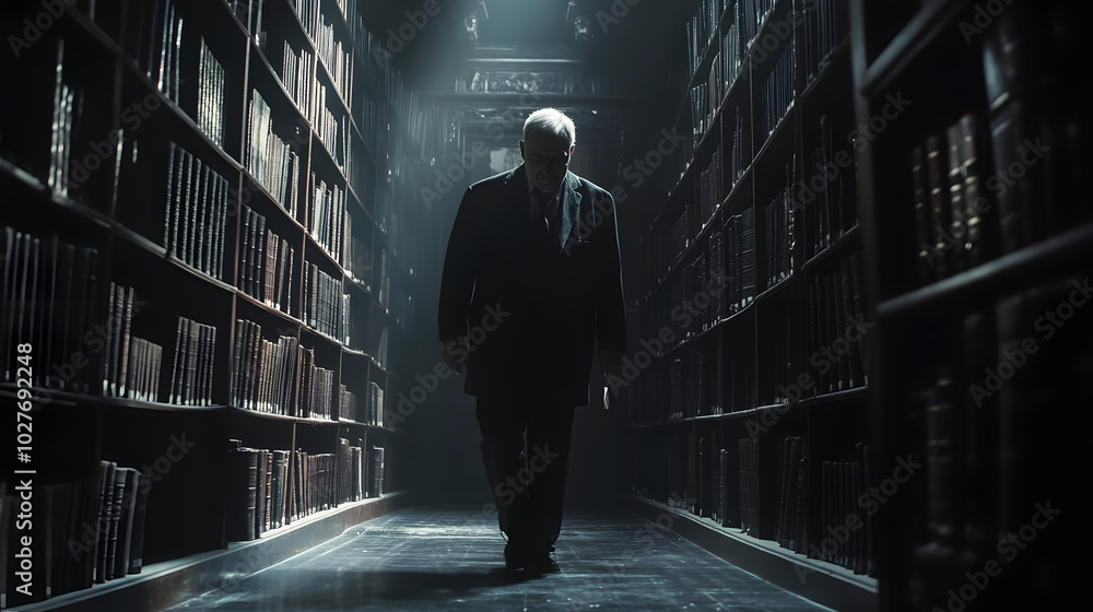 The Haunting of the Professor: A Journey Through Shadows and Childhood Fears in a Dark Library The Haunting of the Professor: A Journey Through Shadows and Childhood Fears in a Dark Library