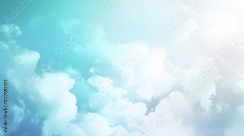 serene light blue and white color gradient background, evoking tranquility and peace. This smooth design symbolizes calmness, clarity, and the beauty of simplicity, ideal for various creative uses