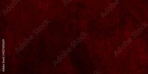 abstract red grunge background, with a crisscross mesh pattern and grunge stains. old red color wall background texture. Dark scarlet color gloomy grunge abstract widescreen background.
