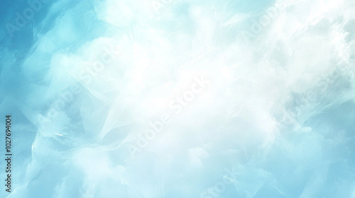 serene light blue and white color gradient background, evoking tranquility and peace. This smooth design symbolizes calmness, clarity, and the beauty of simplicity, ideal for various creative uses