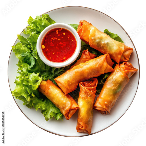 Delicious Plate of Fried Sp...