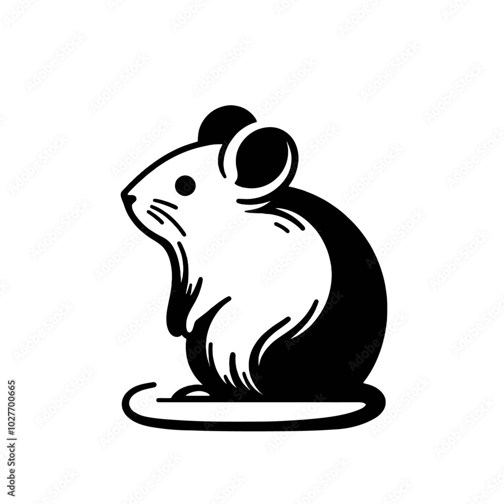 little mouse isolated vector illustration little mouse isolated vector illustration