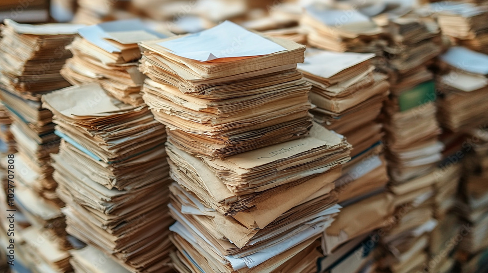 business documents and papers sprawled across a desk, symbolizing overwhelming workloads, disorganization, and the challenges of managing information overload business documents and papers sprawled across a desk, symbolizing overwhelming workloads, disorganization, and the challenges of managing information overload