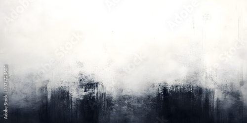 Abstract background features a smooth gradient transitioning from light to dark, conveying a sense of calm and tranquility in soft textures and muted tones