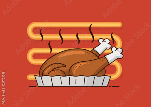 Roasting Turkey for Thanksgiving