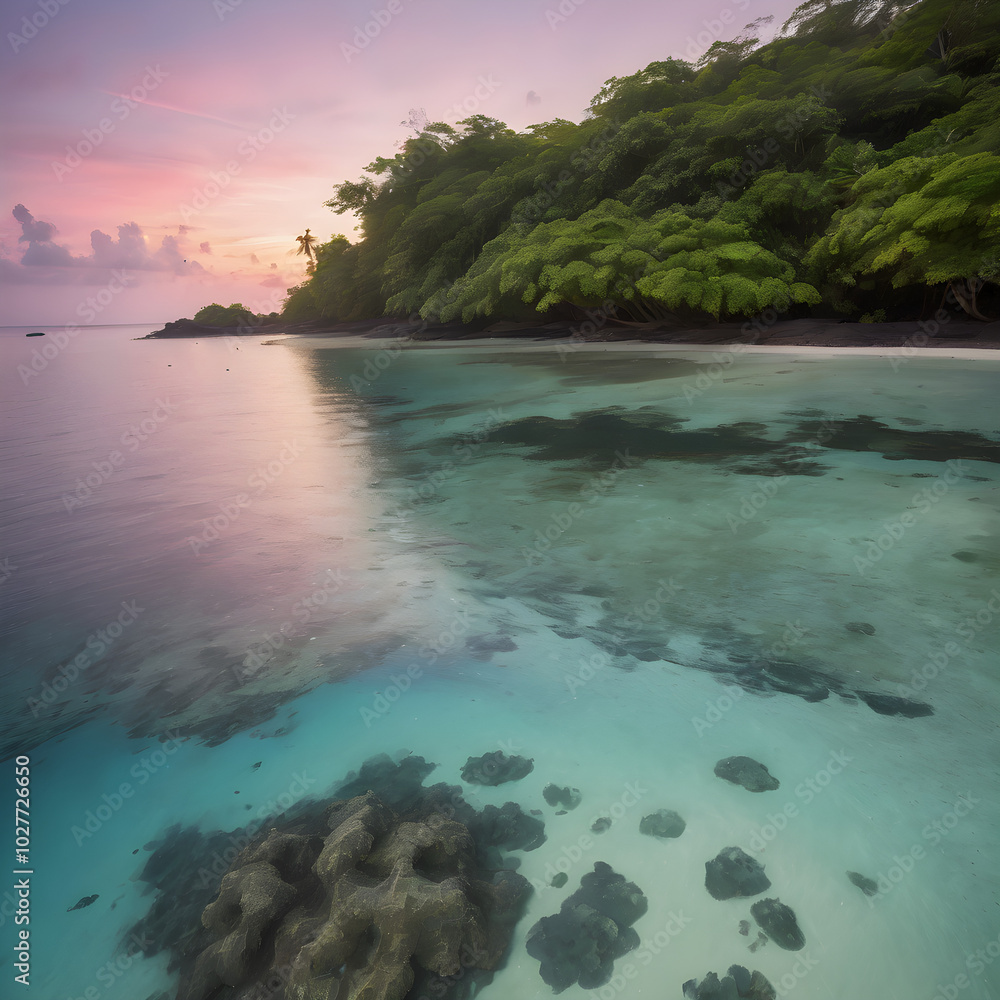 Fototapeta premium tropical island