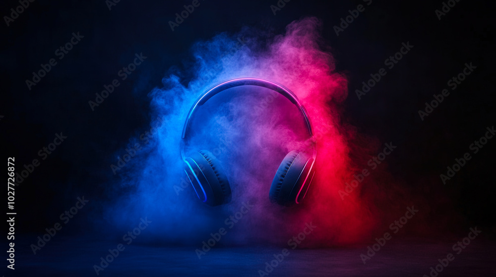 Obraz premium Background for online gaming streaming 