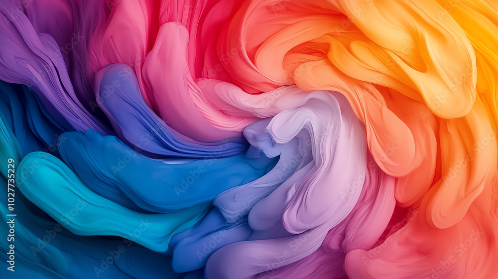 A vibrant swirl of colorful abstract shapes blending seamlessly, creating a mesmerizing visual effect that embodies creativity and motion. A vibrant swirl of colorful abstract shapes blending seamlessly, creating a mesmerizing visual effect that embodies creativity and motion.