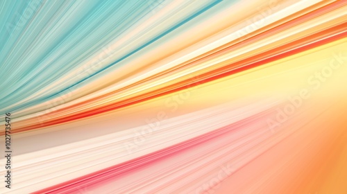 Vibrant abstract background featuring flowing lines in soft pastel shades, perfect for artistic and creative projects.