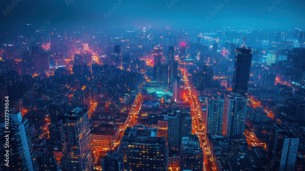 Night Cityscape Night Cityscape