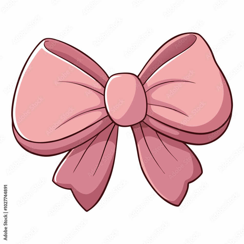 a soft pastel pink bow a soft pastel pink bow