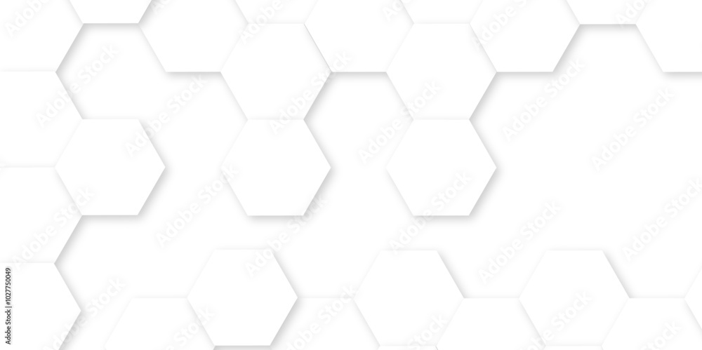 Abstract white background with hexagon and hexagonal background. Luxury white pattern with hexagons. abstract 3d hexagonal background with shadow. 3D futuristic abstract honeycomb mosaic background. Abstract white background with hexagon and hexagonal background. Luxury white pattern with hexagons. abstract 3d hexagonal background with shadow. 3D futuristic abstract honeycomb mosaic background.