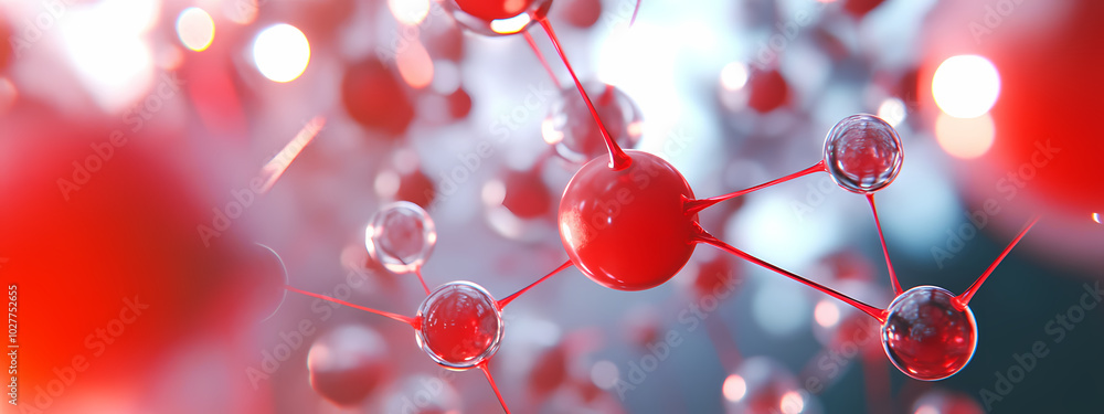Artistic Representation of Molecular Bonds Artistic Representation of Molecular Bonds
