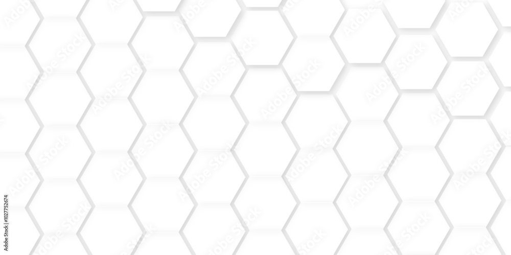 Abstract white background with hexagon and hexagonal background. Luxury white pattern with hexagons. abstract 3d hexagonal background with shadow. 3D futuristic abstract honeycomb mosaic background. Abstract white background with hexagon and hexagonal background. Luxury white pattern with hexagons. abstract 3d hexagonal background with shadow. 3D futuristic abstract honeycomb mosaic background.