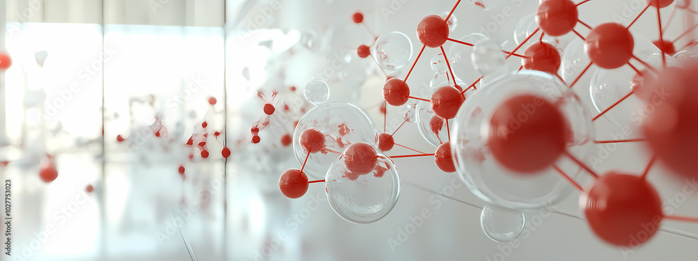 Artistic Representation of Molecular Bonds Artistic Representation of Molecular Bonds
