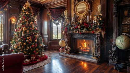 The Elegant Christmas Living Room