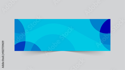 Abstract LinkedIn background modern template