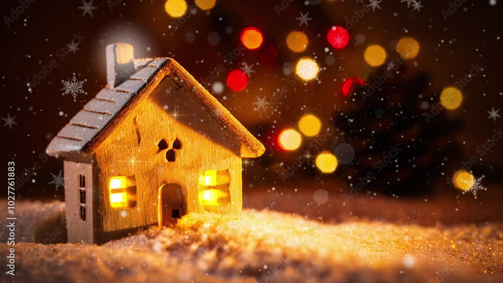Christmas Background video animation , looping time-lapse virtual 4k background Christmas Background video animation , looping time-lapse virtual 4k background