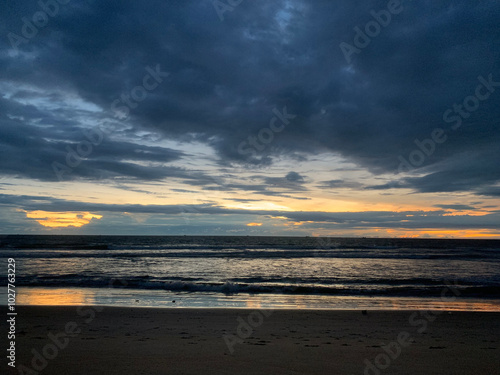 Beautiful view from the beach