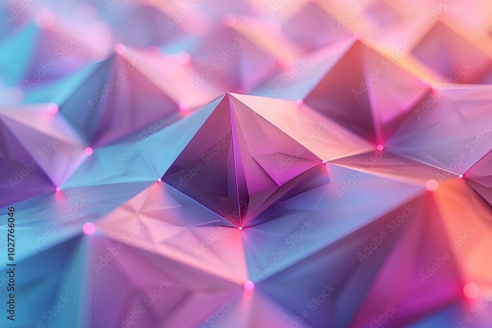 A close up of a bunch of origami