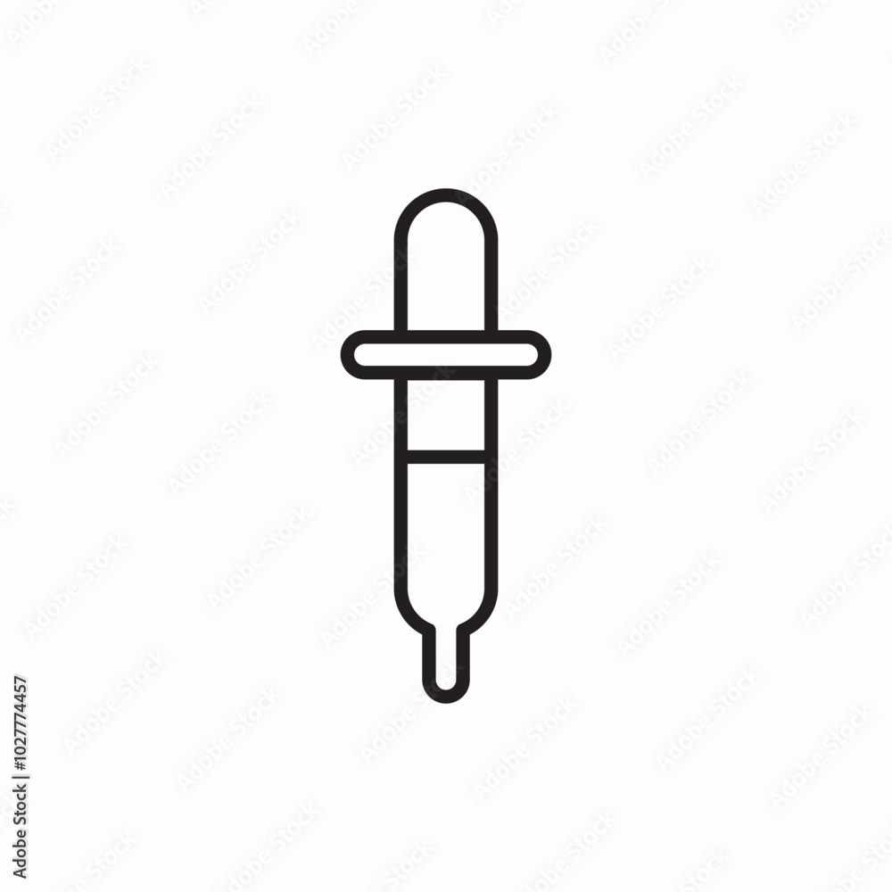 pipette drop icon sign vector pipette drop icon sign vector