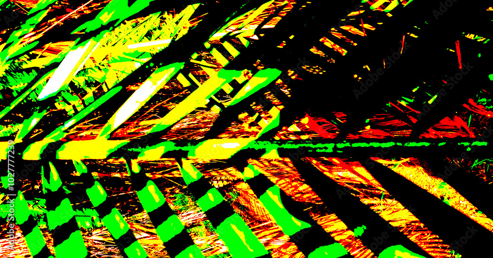 Fototapeta premium illustration made from a photograph of a leaf. details of nature. details of plants.