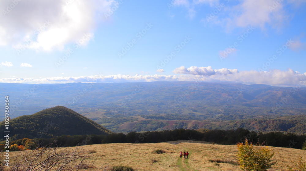 Fototapeta premium autumn in the mountains