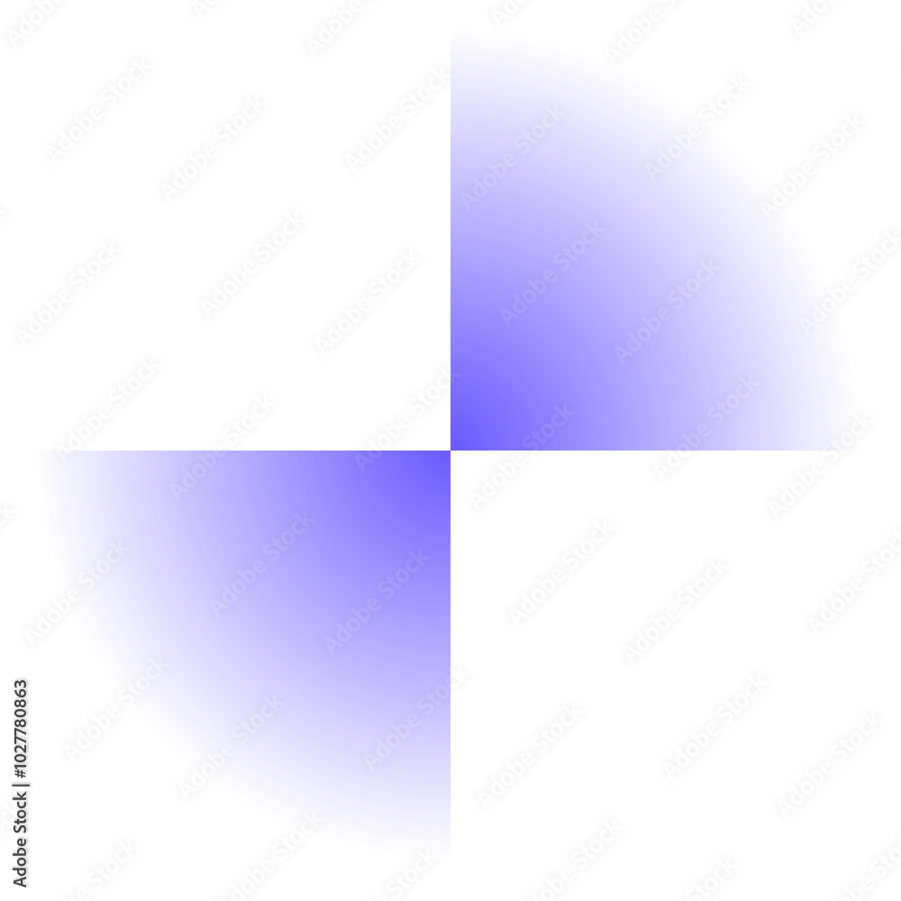 Obraz premium Gradient Purple Shape