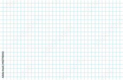 Graph paper. Printable squared grid paper with color horizontal lines. Background with graph paper grid lines on notepad sheet. Geometric background for school, textures, notebook. Eps file 2.0