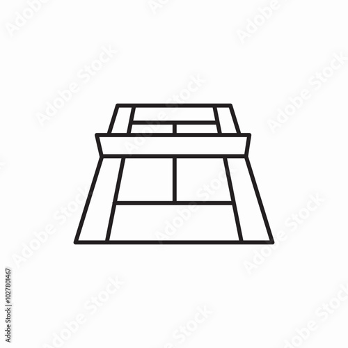 tennis rocket ball sport icon sign vector