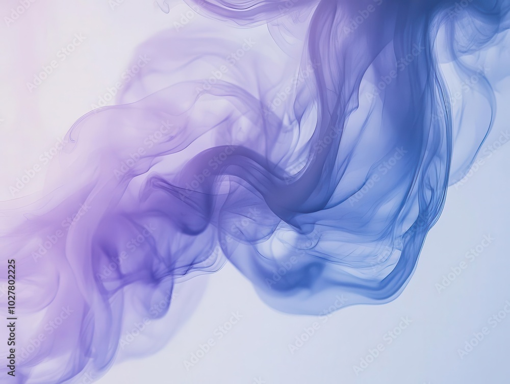 blue and purple smoke swirling elegantly against a white backdrop, creating an abstract yet mesmerizing display of color and movement, evoking a sense of mystery and creativity blue and purple smoke swirling elegantly against a white backdrop, creating an abstract yet mesmerizing display of color and movement, evoking a sense of mystery and creativity